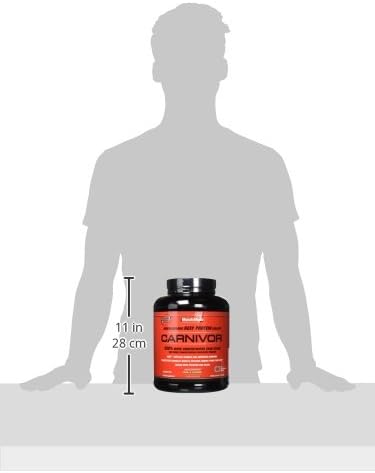 MuscleMeds Carnivor Bioengineered Beef Protein Isolate, Vanilla Caramel, 3.9 Pound
