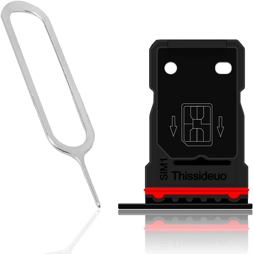 Generic 8 Perfectly Fit Standard Portable Single SIM Card Tray Holder w/SIM Card Ejection Pin Compatible with OnePlus
