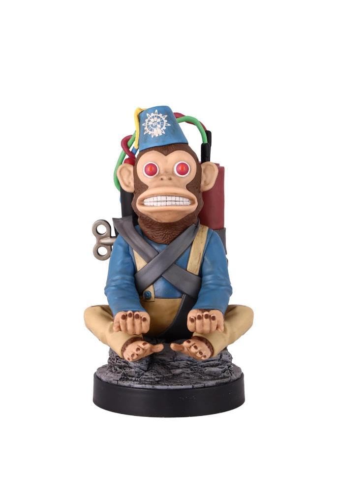 Exquisite Gaming: Call of Duty: Monkeybomb - Original Mobile Phone & Gaming Controller Holder, Device Stand, Cable Guys, Licensed Figure