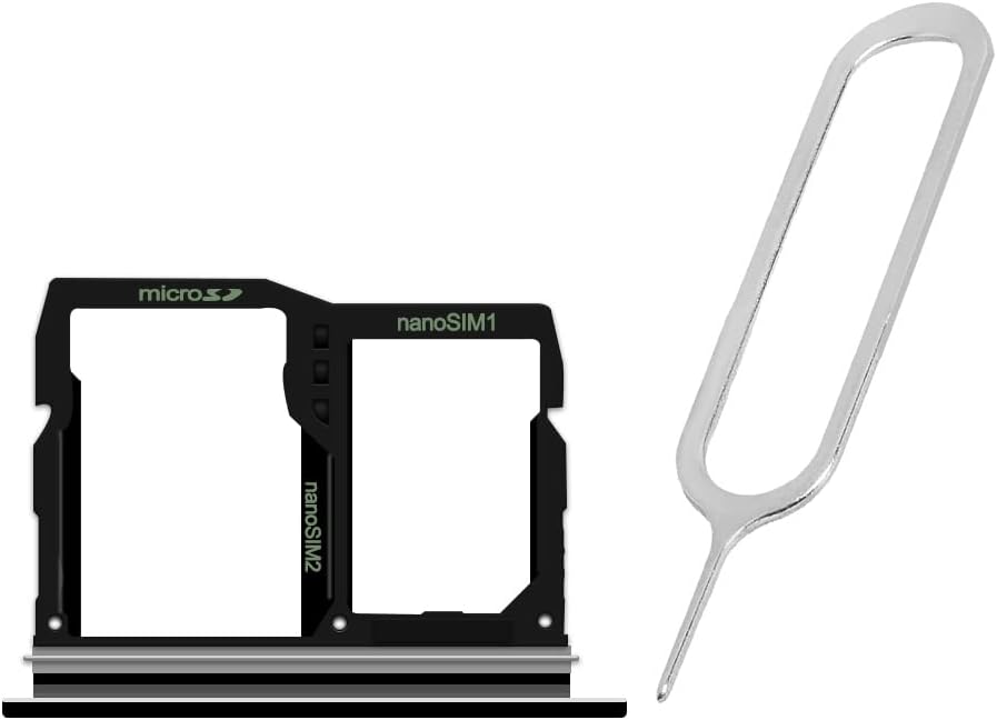 generic 5G LM-F100V Lightweight Easy to Install Portable SIM and Memory Card Tray Holder w/SIM Card Ejection Pin