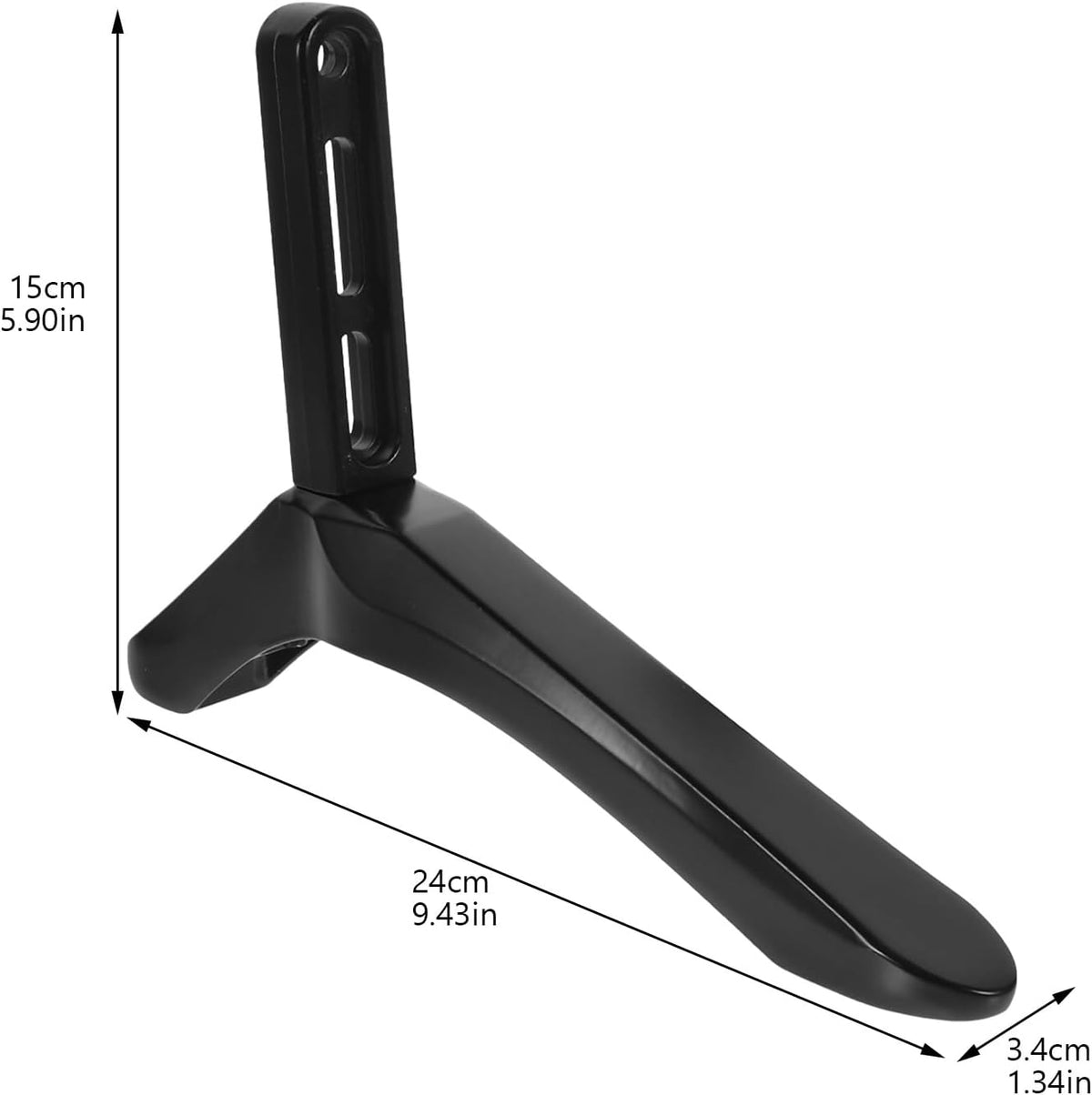 SUPVOX Tv Stand Base Bracket with Screws, Black Tabletop Tv Support Stand for LCD LED Flat Screen Replacement, Stable