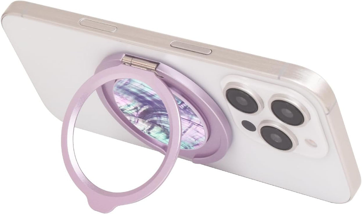 Abbolinxus 16/15/14/13/12 Cell Phone Ring Holder, Phone Grip, Magnetic Phone Ring StandUltra Thin Phone Kickstand