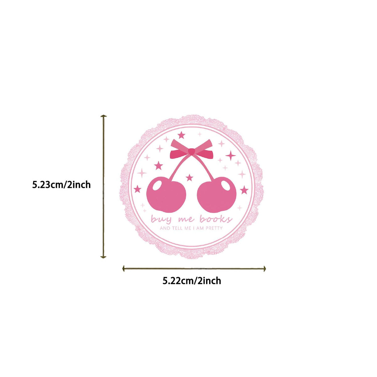 50Pcs Pink Love Stickers, Waterproof Heart Self Loves Sticker, Cute Scrapbook Aesthetic Reading Decals Book Lovers Gifts for Greeting Cards Laptops Phone Cases Tumblers Water Bottles Girls (Love)