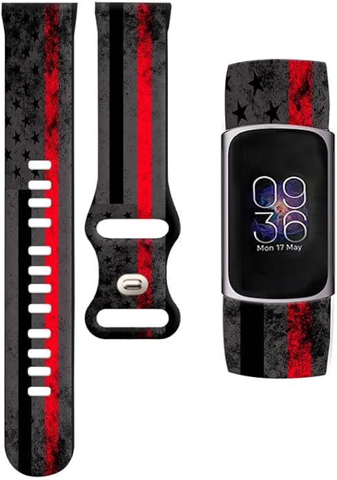Sport Bands Compatible with Charge 6 /Charge 5 for Women Men,Soft Waterproof Replacement Straps Wristbands for Charge Advanced Fitness Tracker