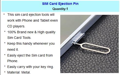 AceSoft 13 Excellent Substitutable Upgraded Extra Dual SIM Card Tray Holder + SIM Card Ejection Pin Compatible