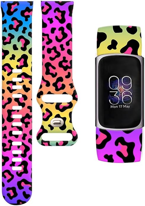 Sport Bands Compatible with Charge 6 /Charge 5 for Women Men,Soft Waterproof Replacement Straps Wristbands for Charge Advanced Fitness Tracker