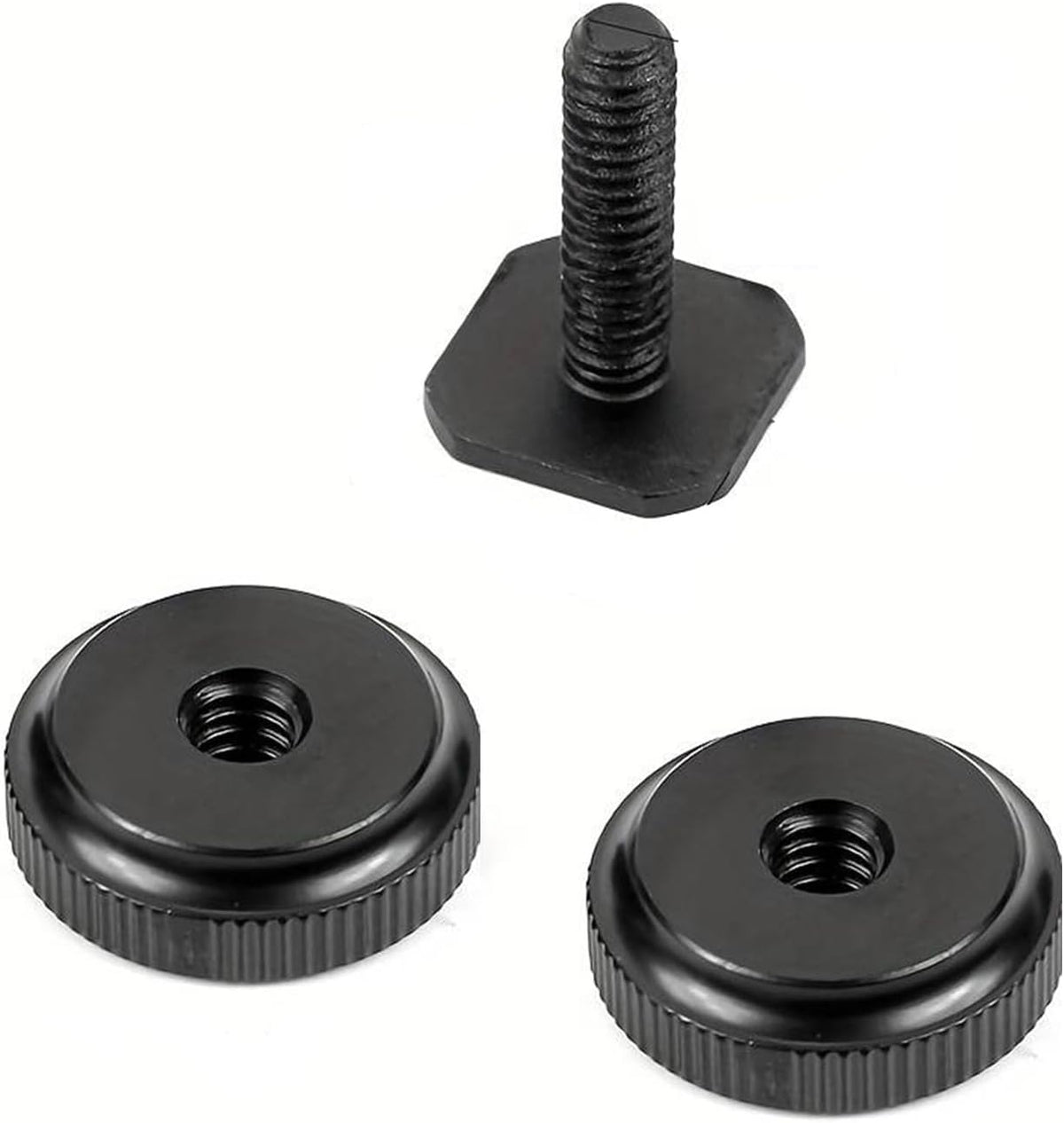EszkozTA Mount(6 Pack) 1/4"-20 Camera Hot Shoe to Tripod Screw Adapter Flash Shoe Mount for DSLR Camera Rig
