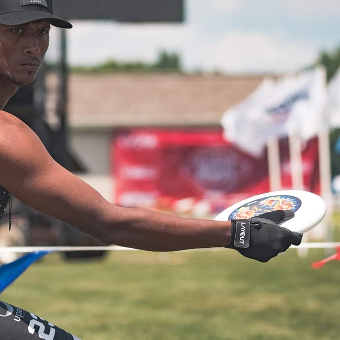 Frisbee Gloves - Ultimate Grip and Friction to Enhance Your Game! Perfect for Ultimate, DG and All Disc Sports!