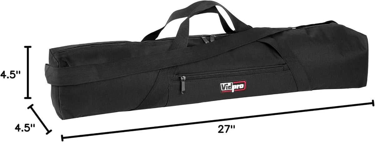 TC-27 27-Inch VidPro Padded Tripod Bag carries Long Tripods