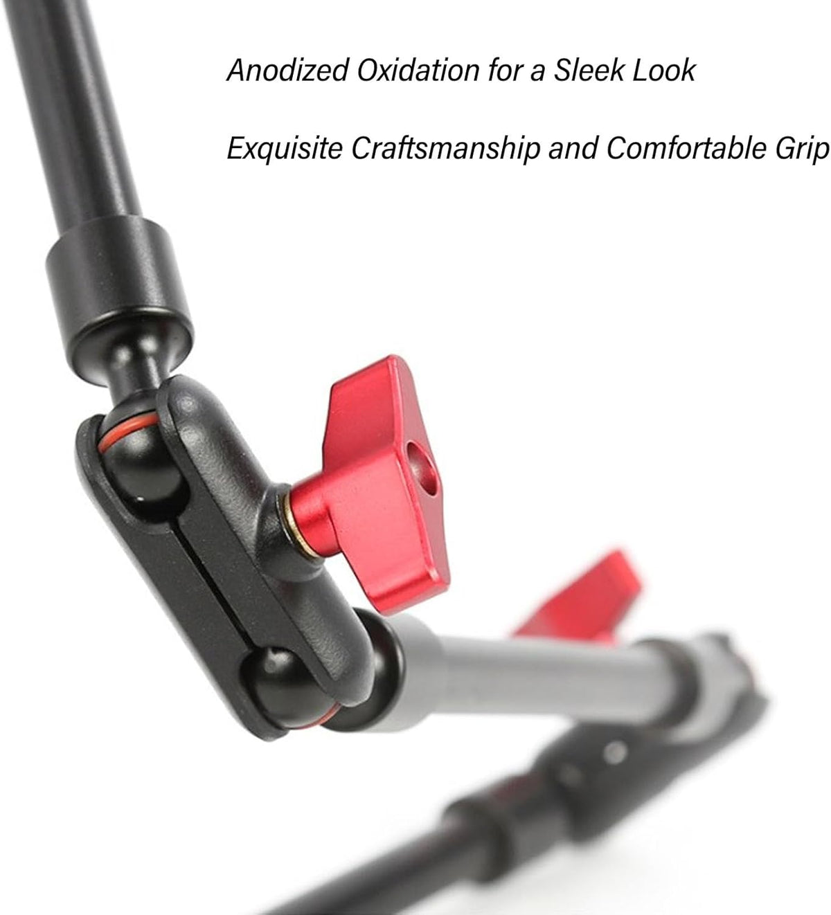 Sorandy 360 Overhead Camera Mount, Adjustable Articulating Magic Arm with Degree Rotation, Overhead Tripod, Webcam