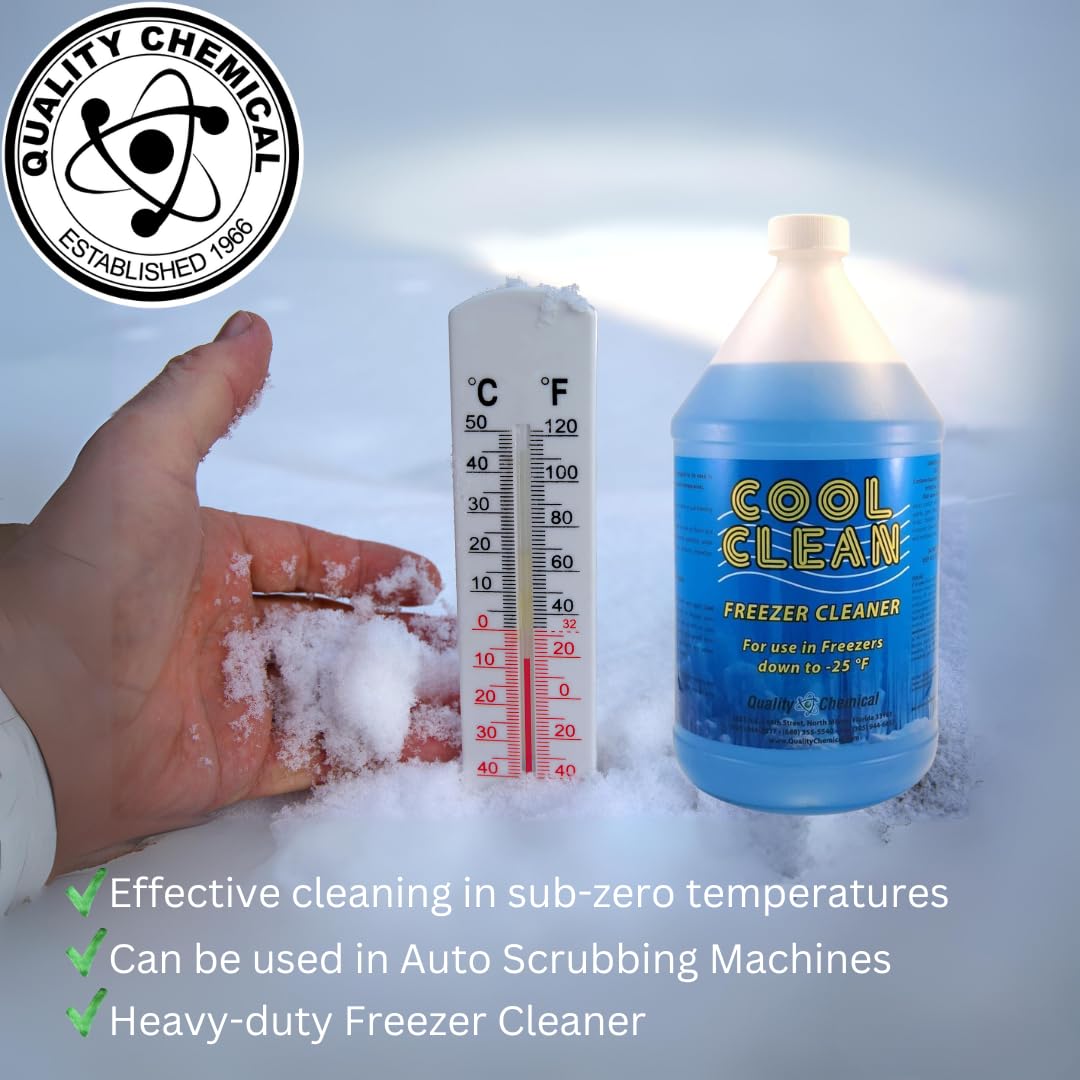 Quality Chemical Cool Clean Heavy-Duty Freezer Cleaner-1 gallon (128 oz.)