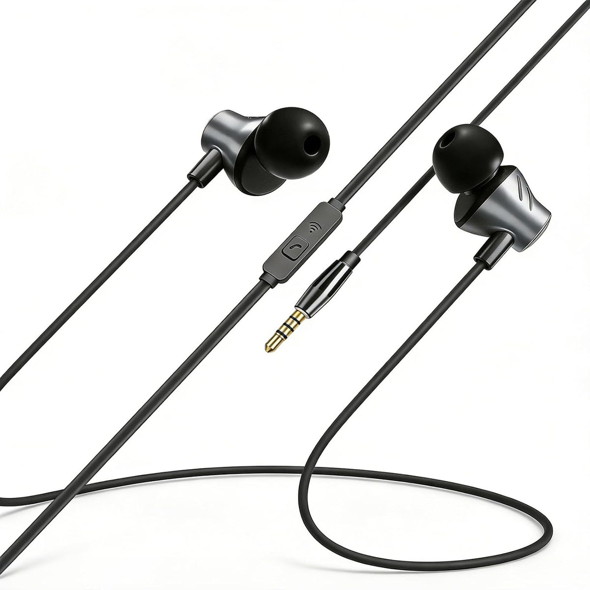 Generic 10mm Wired Earbud Headphones | Headphones for Phones, Laptops, Tablets and Media Players