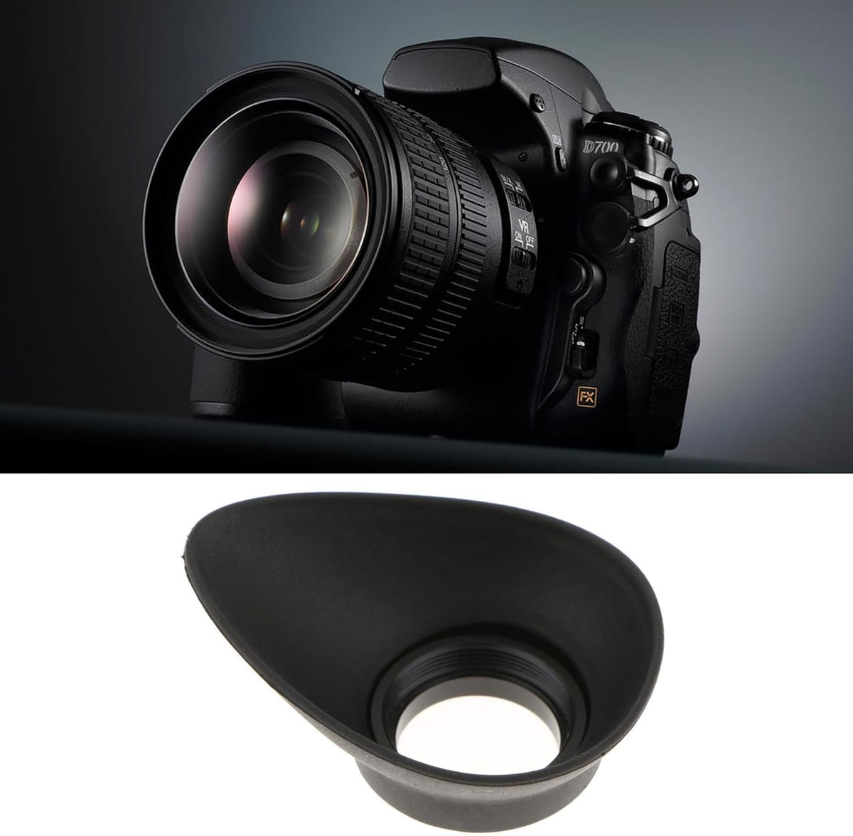 CHICHIYANG 22MM D700 D800 F5 F6 D4 Rubber Camera Viewfinder Blindfold Eyecup Eyepiece Reduce Reflection & Glare