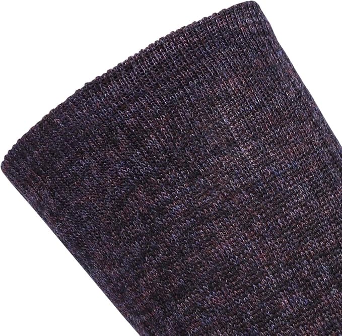 EnerWear 4 Pack Women's Merino Wool Outdoor Hiking Trail Crew Sock