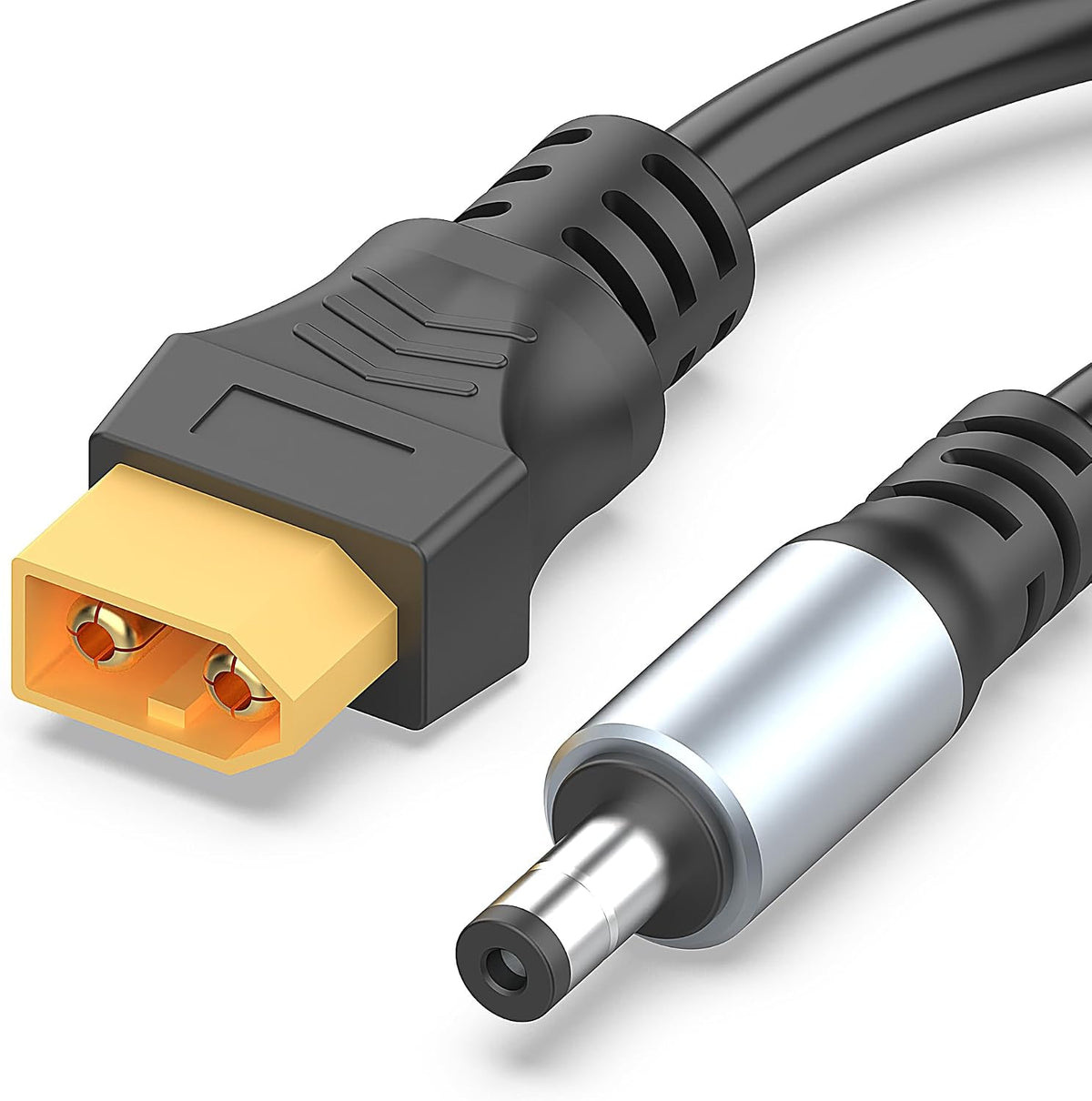 Magiclifee 3.3FT XT60 DC5521 XT60 5.5mm 2.1mm (1M) Male to Power Cable, to DC x Male Adapter Cord for FPV Goggles