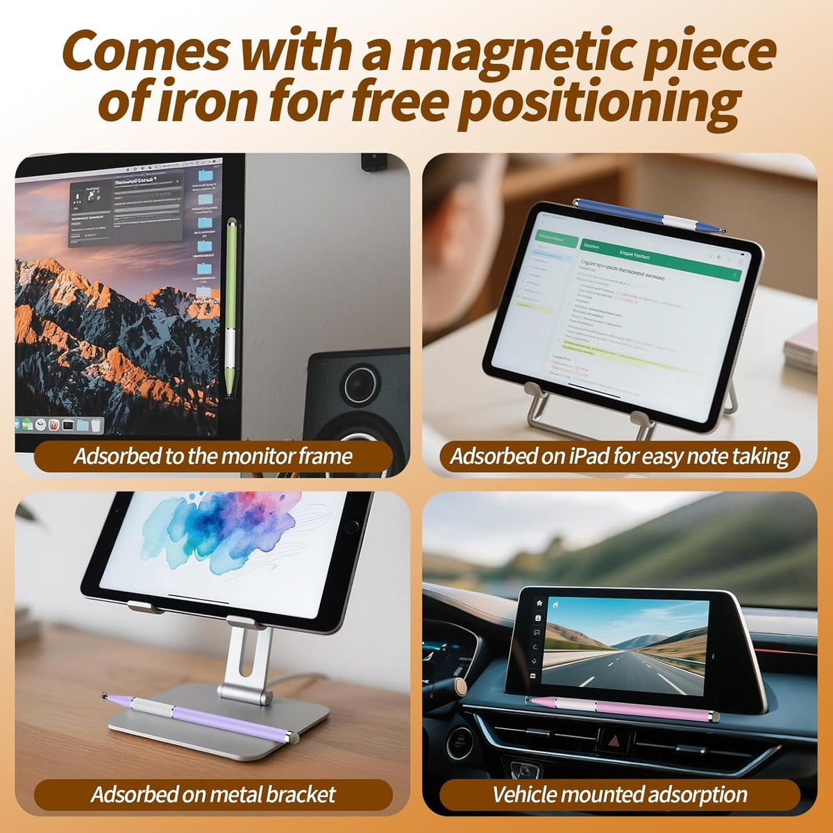 Bopomofo Touchscreen,5 2-in-1 Screens(9 3 Stylus Pen for PCS Magnetic Stylus Pen High Sensitivity & Precision