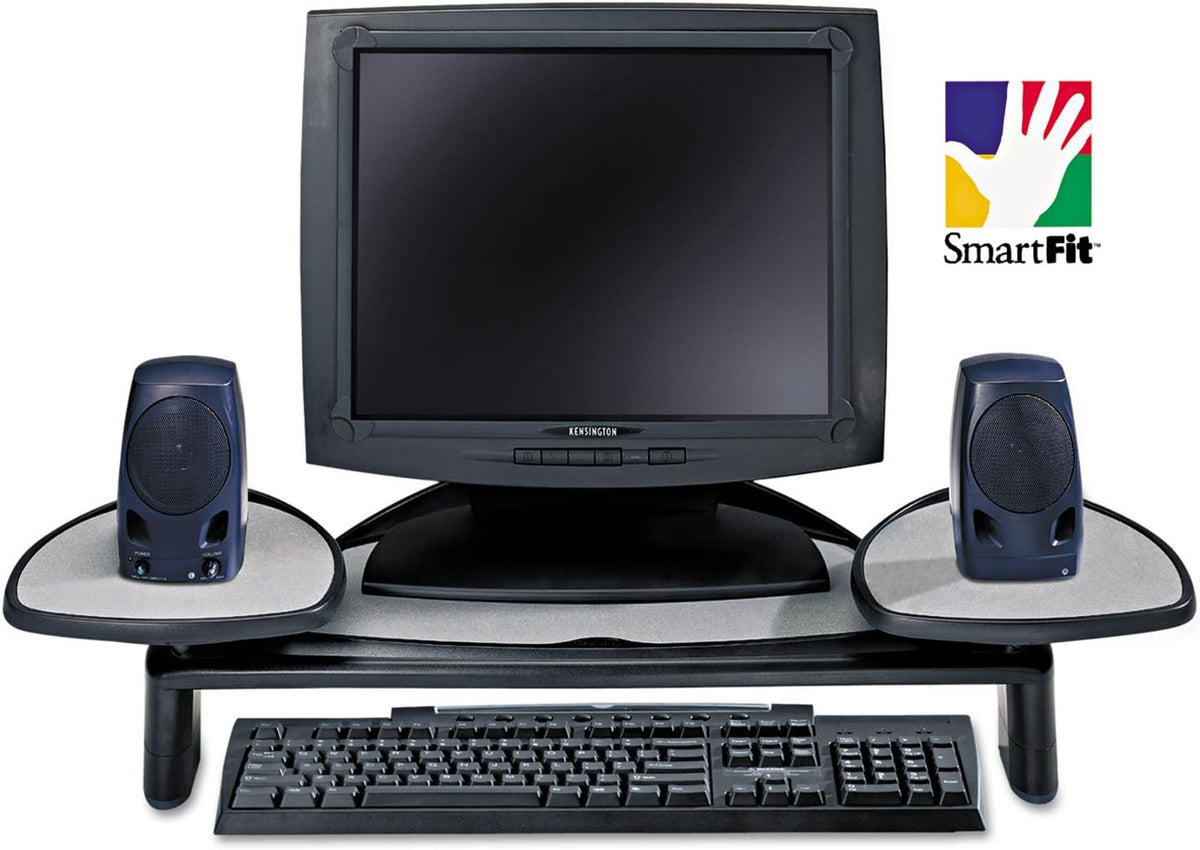 22 Inches, 60046 Kensington Flat-Panel Monitor Stand for LCD Monitors up to Black