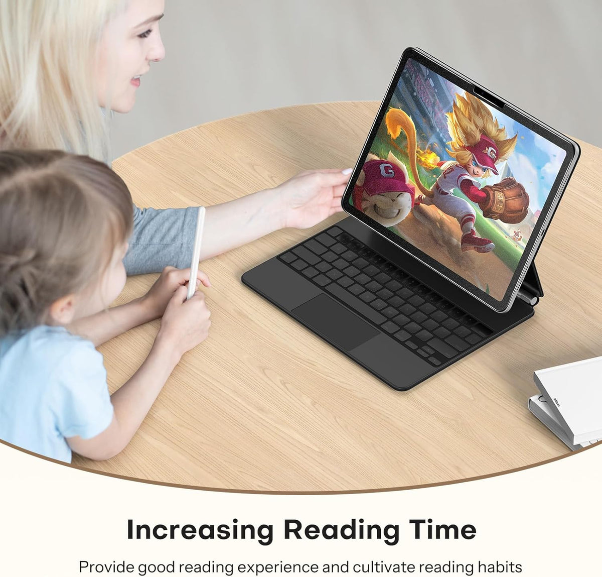 11 Inch 6/5th M5 2025/M4 2024, OMOTON PAPERSENSE Paper Screen Protector for iPad Pro Gen Write like on Paper, Matte