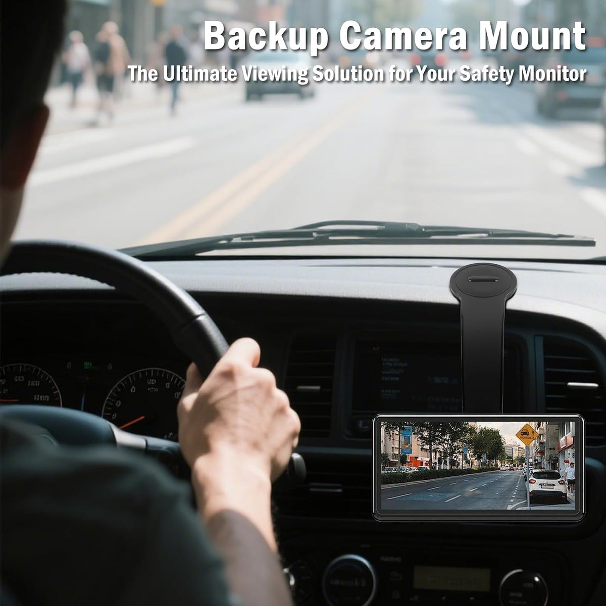 YGDMD 2026 360 New Backup Camera Monitor Mount,Car Backup Camera Mount with Swivel Ball Head & Bendable Arm,Strong