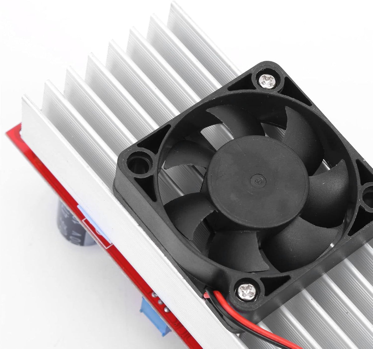 TIKATARER 1500W 10 60V 12 97V DC DC Boost Converter, to Step Up Power Module, with Smart Temperature Control Fan