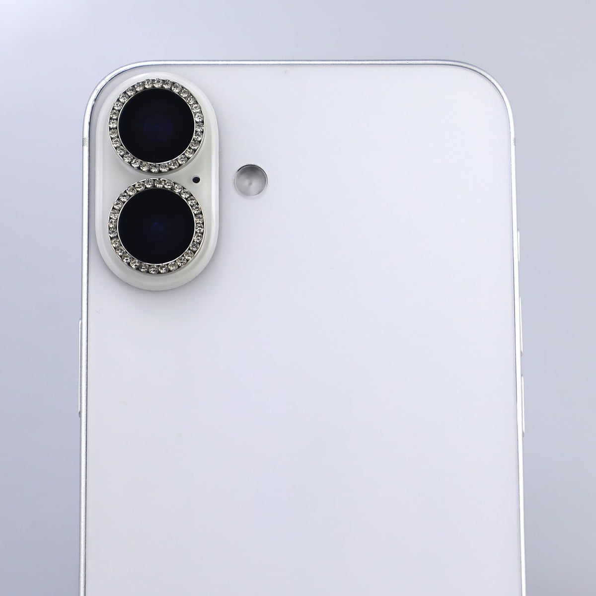 BONVAN 17 for iPhone Camera Lens Protector Bling Glitter Diamond Metal Crystal Tempered Glass Screen Accessories