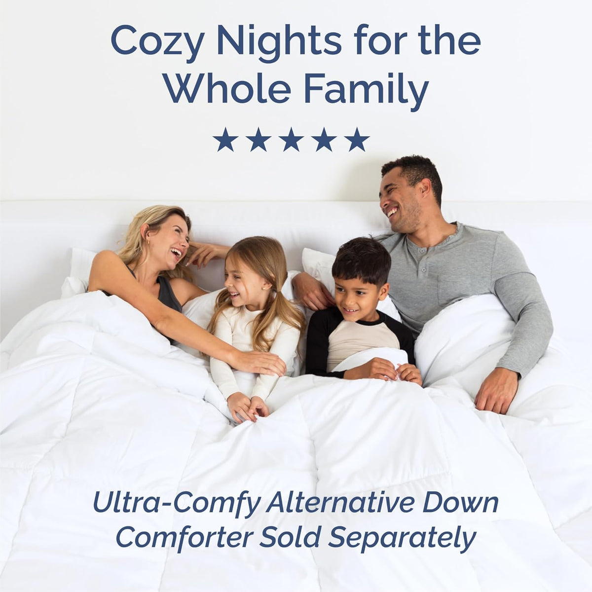 Queen Size 4-Piece Sheet Set | Skiennix Comfy Cooling Bed Sheets - Hotel Luxury, Soft & Wrinkle-Free - Light Blue