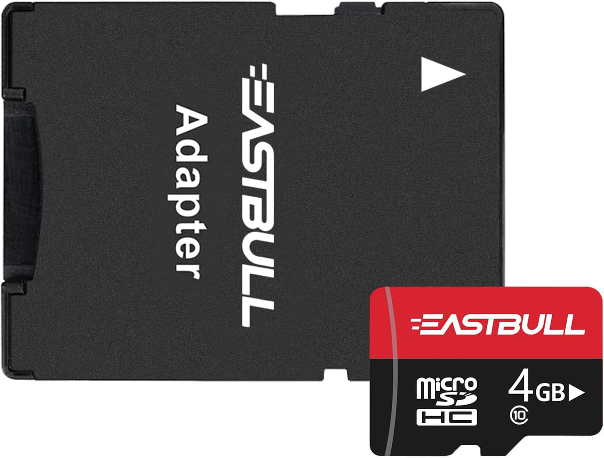 EASTBULL 4GB 5-Pack 4GB Pack 90MB/s U1 10 (5 2 of Micro SD Cards, SD Cards Full HD Video UHS-I Micro SDHC Class