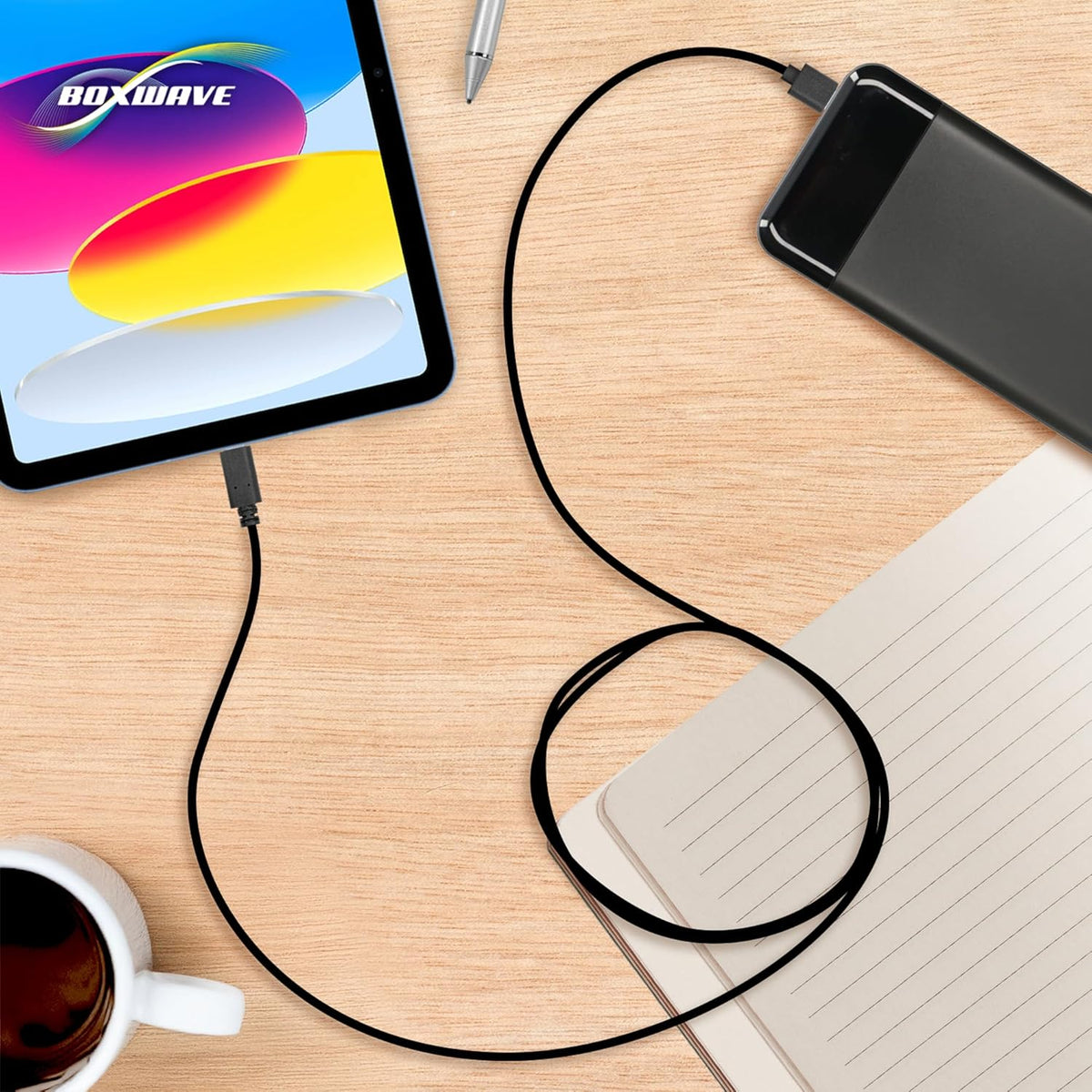 BoxWave MP3 (2.4 3.0 3.1 6ft Cable Compatible with Safuciiv Player in) - DirectSync - USB A to USB Type C, USB C Charge