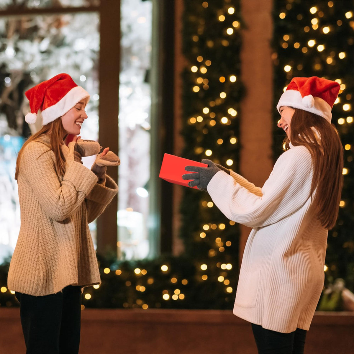 Unique Women's Christmas Gifts: Teacher, Coworker, Sister, Best Friend, Mom, Wife - Gift Baskets & Secret Santa Box Set - Includes Christmas Tumbler