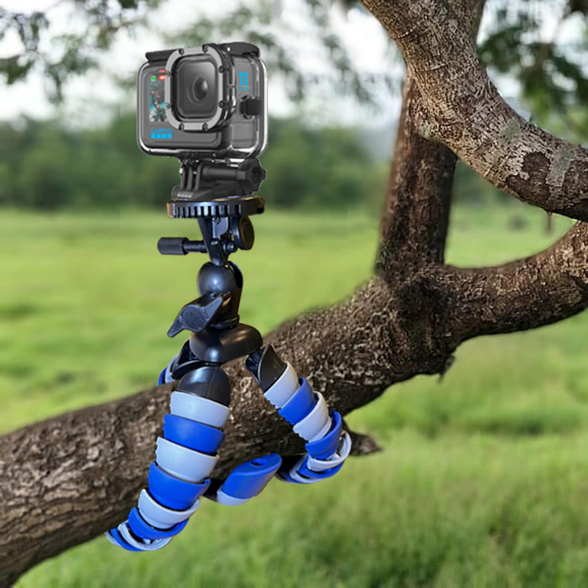 Synergy Digital HC-V380 13 inches Camcorder Tripod, Compatible with Panasonic Camcorder, Flexible Tripod - for Digital