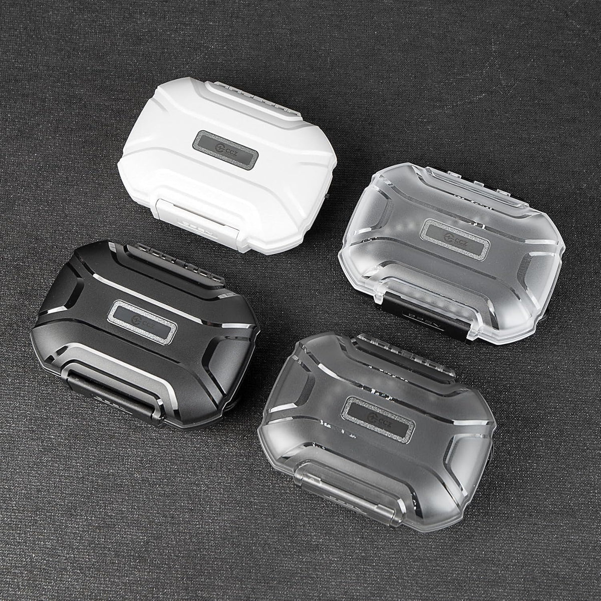 YINYOO ZC01 ZS10 SE215, KS1, ZS12 2, CCZ Hard Shell IEM Case for KZ Pro in Ear Monitor, Travel Portable Earbuds Case