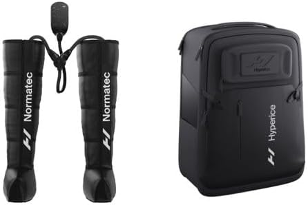 Hyperice Normatec 3 - Recovery System with Patented Dynamic Compression Massage Technology (Normatec 3 Standard Size Legs and Backpack)