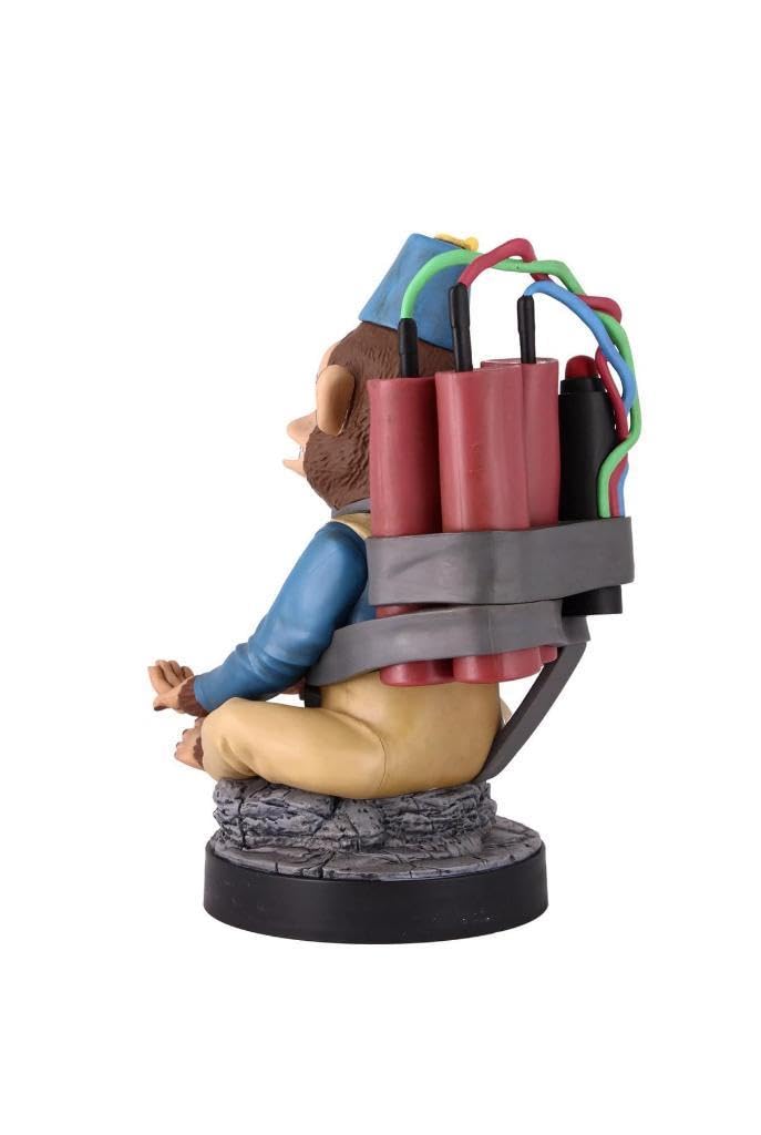 Exquisite Gaming: Call of Duty: Monkeybomb - Original Mobile Phone & Gaming Controller Holder, Device Stand, Cable Guys, Licensed Figure