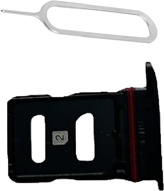 AceSoft 10 High Grade Upgraded Excellent Replaceable Extra Dual SIM Card Tray Holder + SIM Card Ejection Pin Compatible