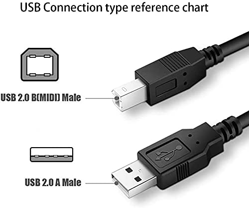 BestCH (6FT) C4235 C4240 C4250 C4270 C4272 C4273 C4275 C4280 C4680 C4683 C4685 C4690 C5580 C6150 Beatch USB Cable PC