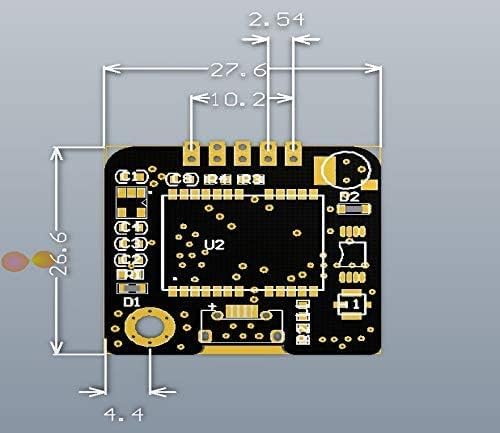 Beffkkip 2Pack NEO-6M,Arduino 51 STM32 R3 GPS Module,Navigation Satellite Positioning GPS, Drone Microcontroller, GPS