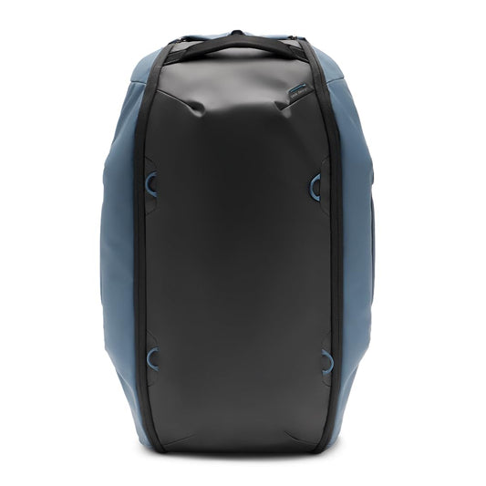 Peak Design Travel Duffelpack 45-65L, Ocean, Weatherproof Duffel Backpack, Expandable Design, Extra-Long Zip Path, Stowable Straps, Fits Packing Cubes and Camera Cubes, Versatile Duffel Bag for Travel