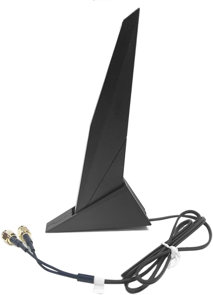 XLQJVPO 6 6E 2.4G/5G Z690 B460 B360 H610 H670 M13H M12 M11 2T2R 80cm/2.7ft) External WiFi Antenna Magnetic Base Antenna