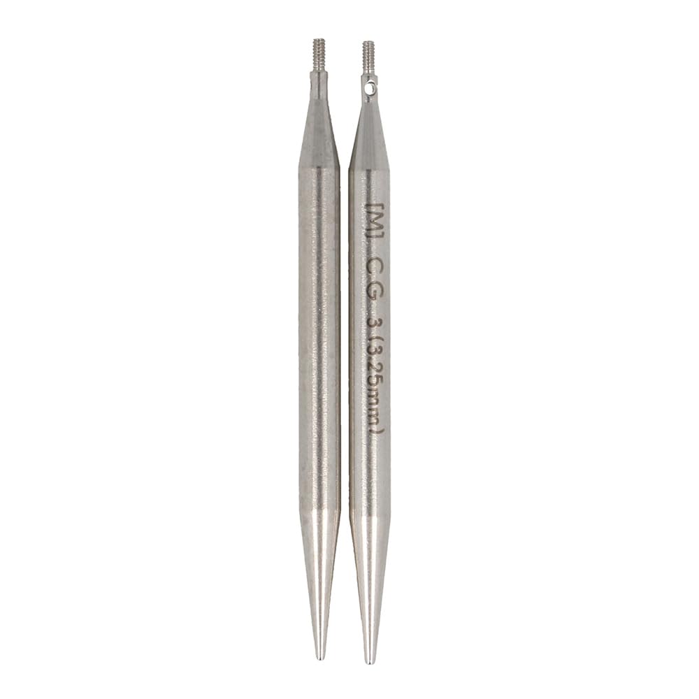 ChiaoGoo Twist Shorties Set, 2" & 3" (5 & 8 cm) [M], US 0-3 (2-3.25mm)