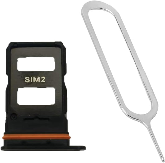 AceSoft 13 Excellent Upgraded Durable Extra Dual SIM Card Tray Holder + SIM Card Ejection Pin Compatible with Xiaomi