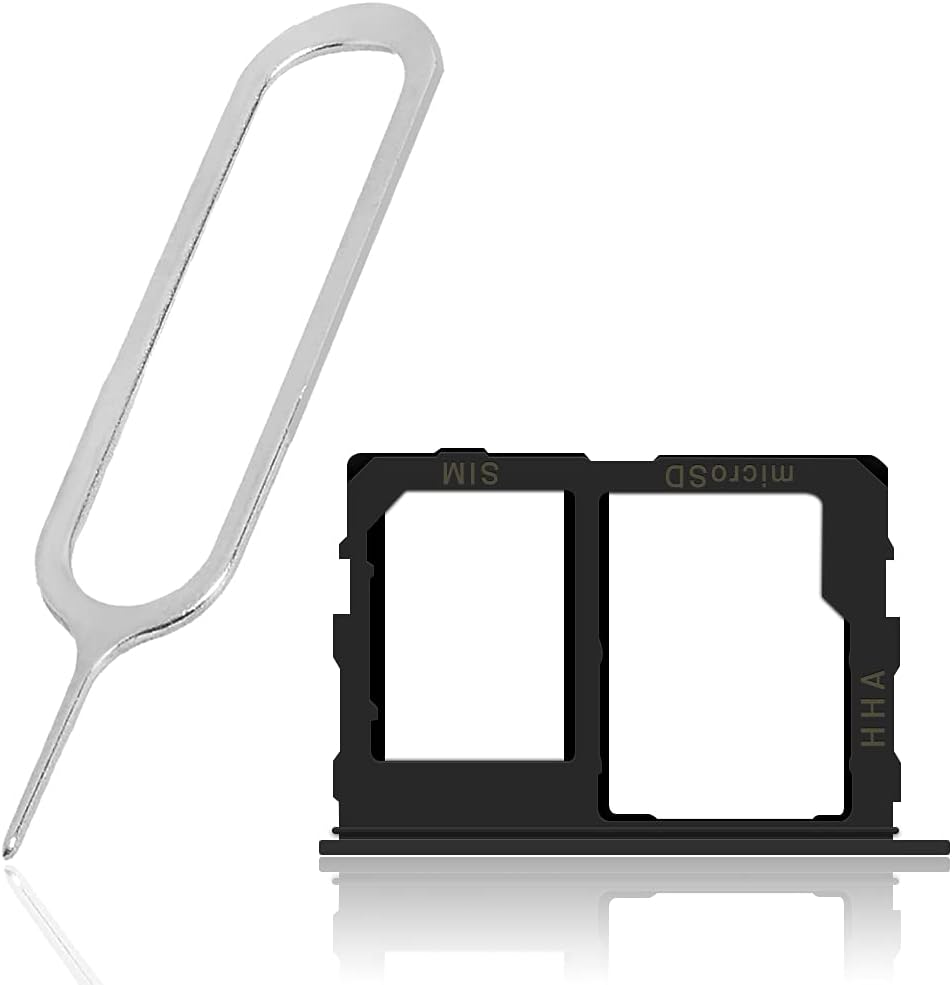 Generic J7 (2018) SM-J737U Waterproof Replacement Single SIM Card +Micro SD Card Holder Slot Tray Holder+Eject Pin Tool