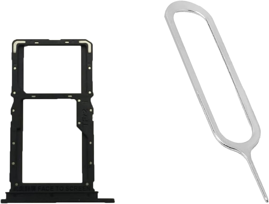 AceSoft 13 Heavy-Duty Replaceable Boosting Dual SIM Card Tray Holder + SIM Card Ejection Pin Compatible with Xiaomi