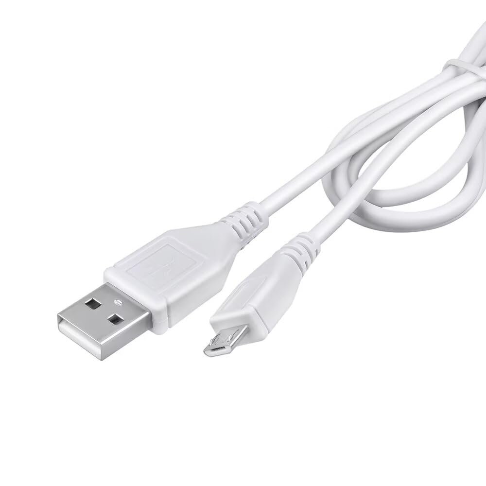 SRGTHE 3.3ft BT014 i508 i806 i808 i968 i906 I908 F99 White Micro USB Charging Cable PC Laptop DC Charger Power Cord