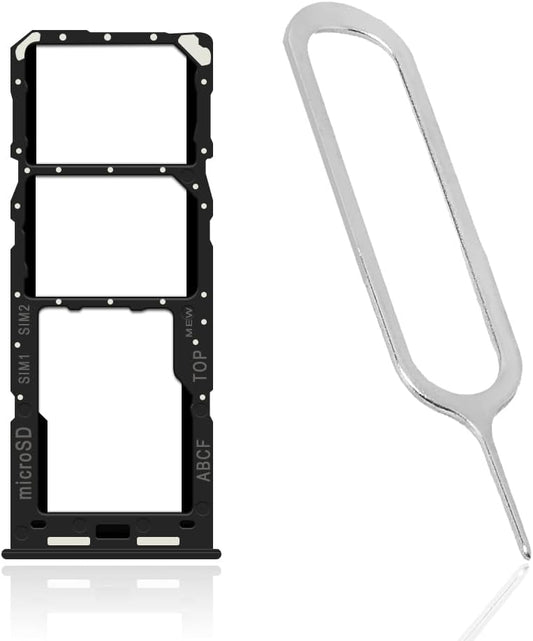 AceSoft A23 5G SM-A236U Excellent Displaceable SIM and Memory Card Tray Holder + SIM Card Ejection Pin Compatible