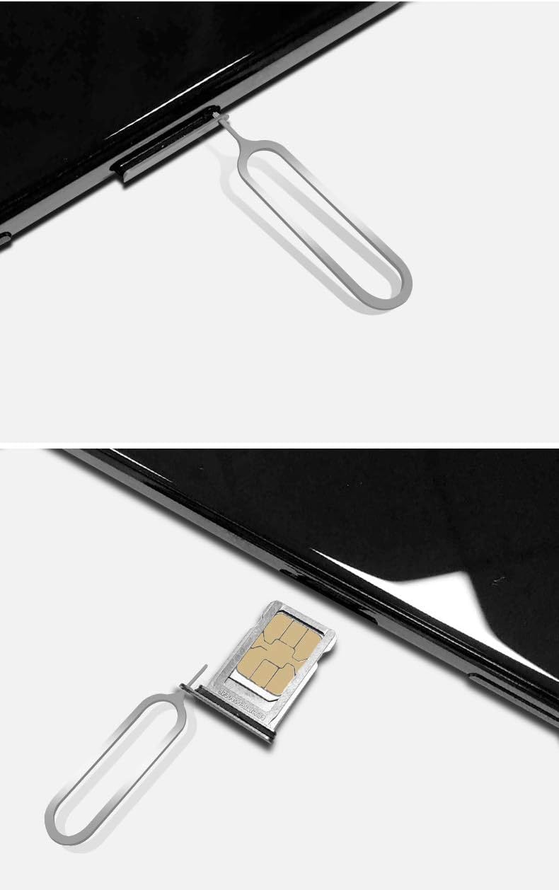 CARD DEVIL 2 Packs Set SIM Adapter Kit With Tray Eject Pin, Card Holder, Micro SD and Nano Storage Tool for Standard