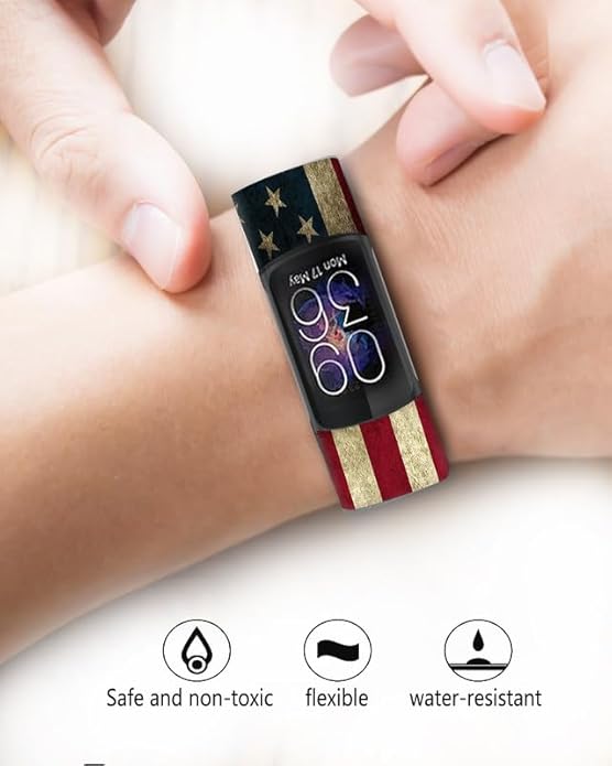 Sport Bands Compatible with Charge 6 /Charge 5 for Women Men,Soft Waterproof Replacement Straps Wristbands for Charge Advanced Fitness Tracker