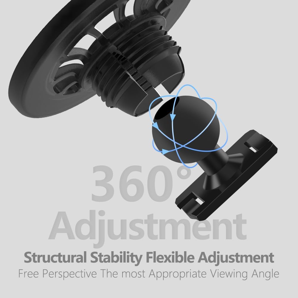 CLEC XC60 2018-2023 17 16 15 14 13 12 Fit for Magsafe Car Mount for Volvo Car Phone Mount[Strong Magnetic] Magnetic Car