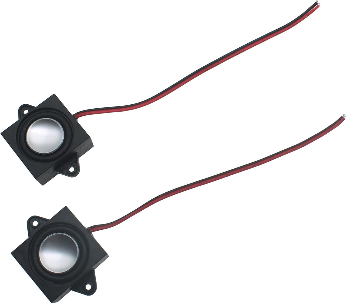 SYCZIOHU 4Ohm 3W 2 Rectangular Micro Speaker Full-Range Cavity Micro Speaker PCS Stereo Loudspeaker for Bluetooth