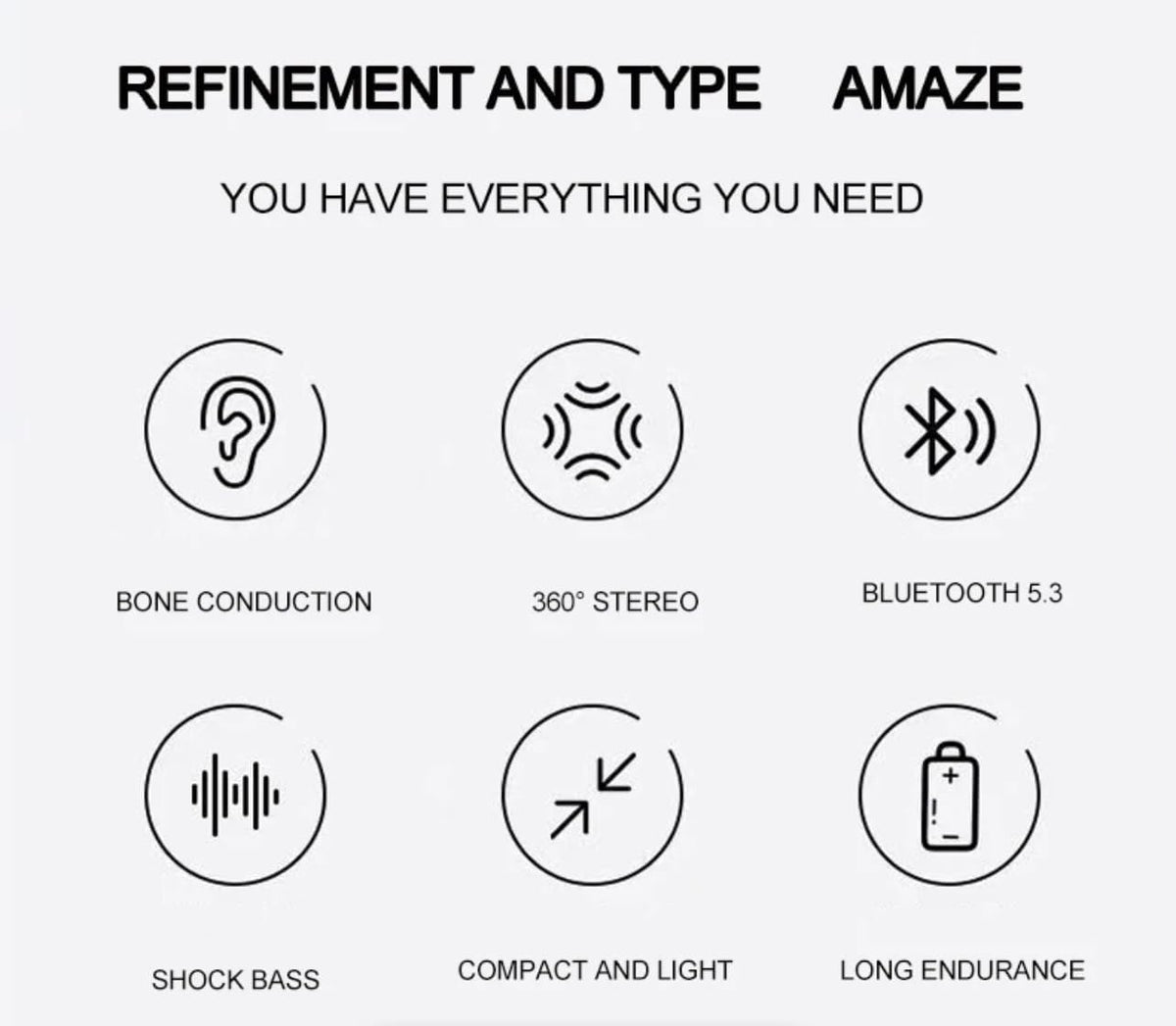 Generic 5.3, Wireless Resonance Speaker, Bluetooth Bond condiction, Loud and Clear Shock Bass, for Indoor and Outdoors