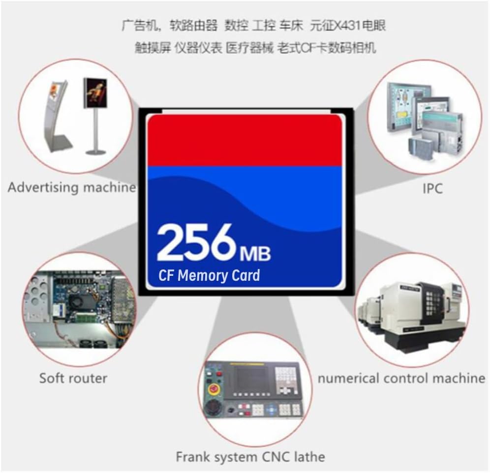 Bdiskky 256MB CF Memory Card Original Camera Card CF Card
